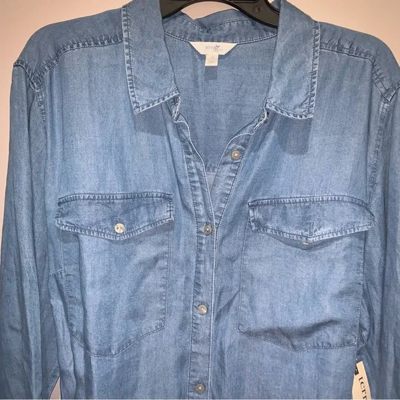 NWT TERRA & SKY MINI SHIRT DRESS SIZE 2x 20-22W - Picture 5 of 7